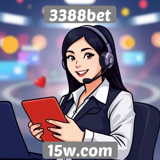 Suporte ao cliente e atendimento no 3388bet